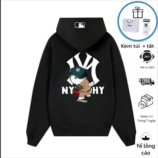  Áo hoodie Lót Lông Cáo 2 Lớp Siêu Ấm Logo Thêu – Thời Trang Nam Nữ ​​Chống Gió Giữ Nhiệt - NY Mèo 