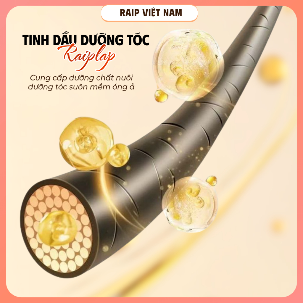 Tinh dầu dưỡng tóc RAIPLAP R3 Argan Hàn Quốc dưỡng mềm mượt tức thì chăm sóc tóc sâu từ lớp biểu bì | BigBuy360 - bigbuy360.vn