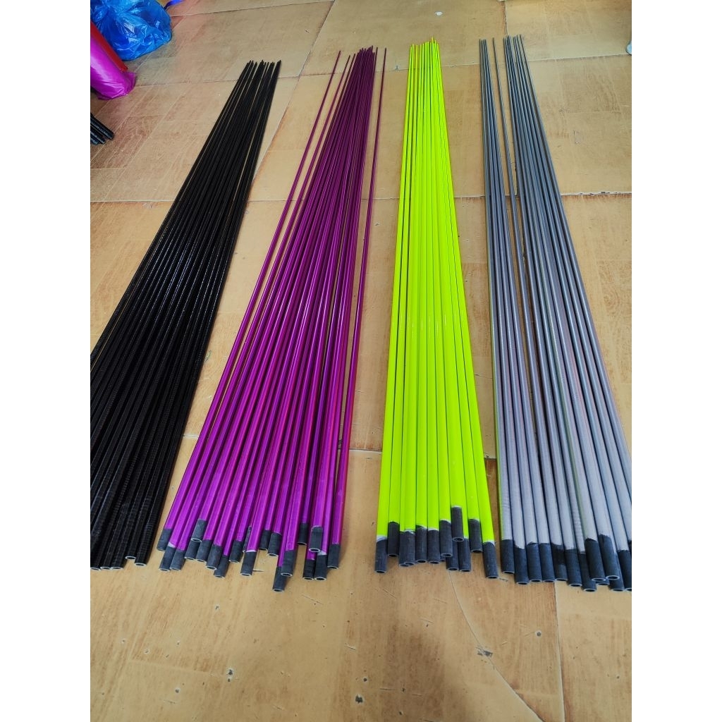 Combo GIÁ SỈ 10 nan cacbon 1m25 làm diều từ 2m4-3m. đồ chơi diều sáo
