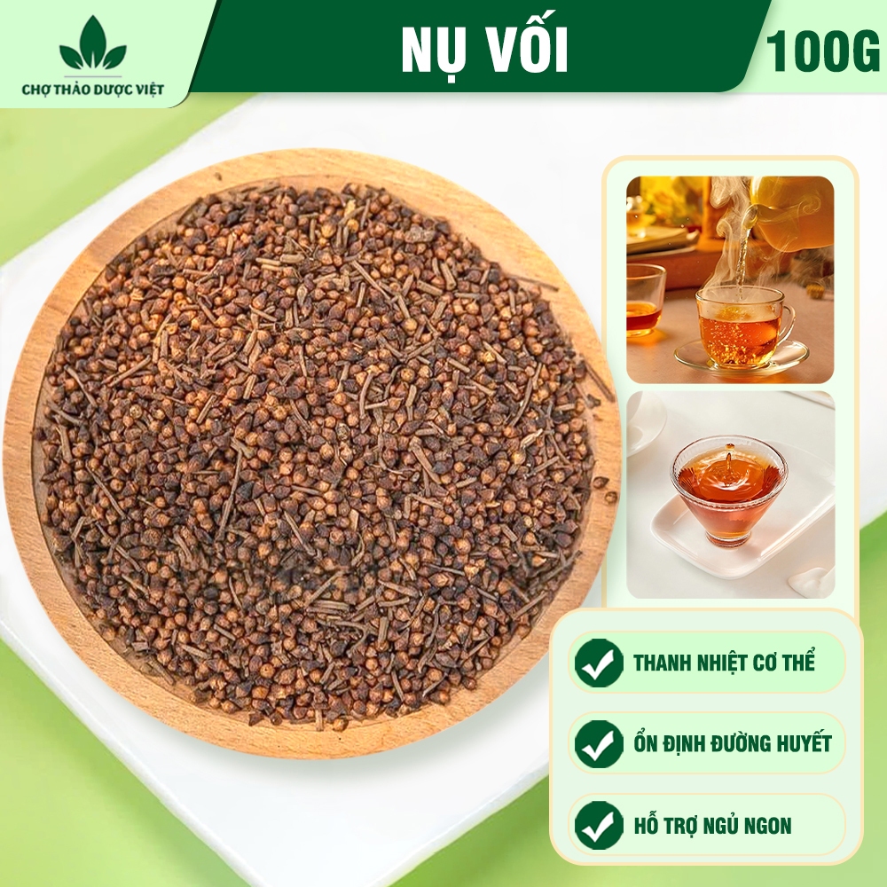 Nụ vối khô 100g, trà nụ vối nguyên nụ, không lẫn tạp chất, hỗ trợ giải nhiệt, thanh lọc cơ thể