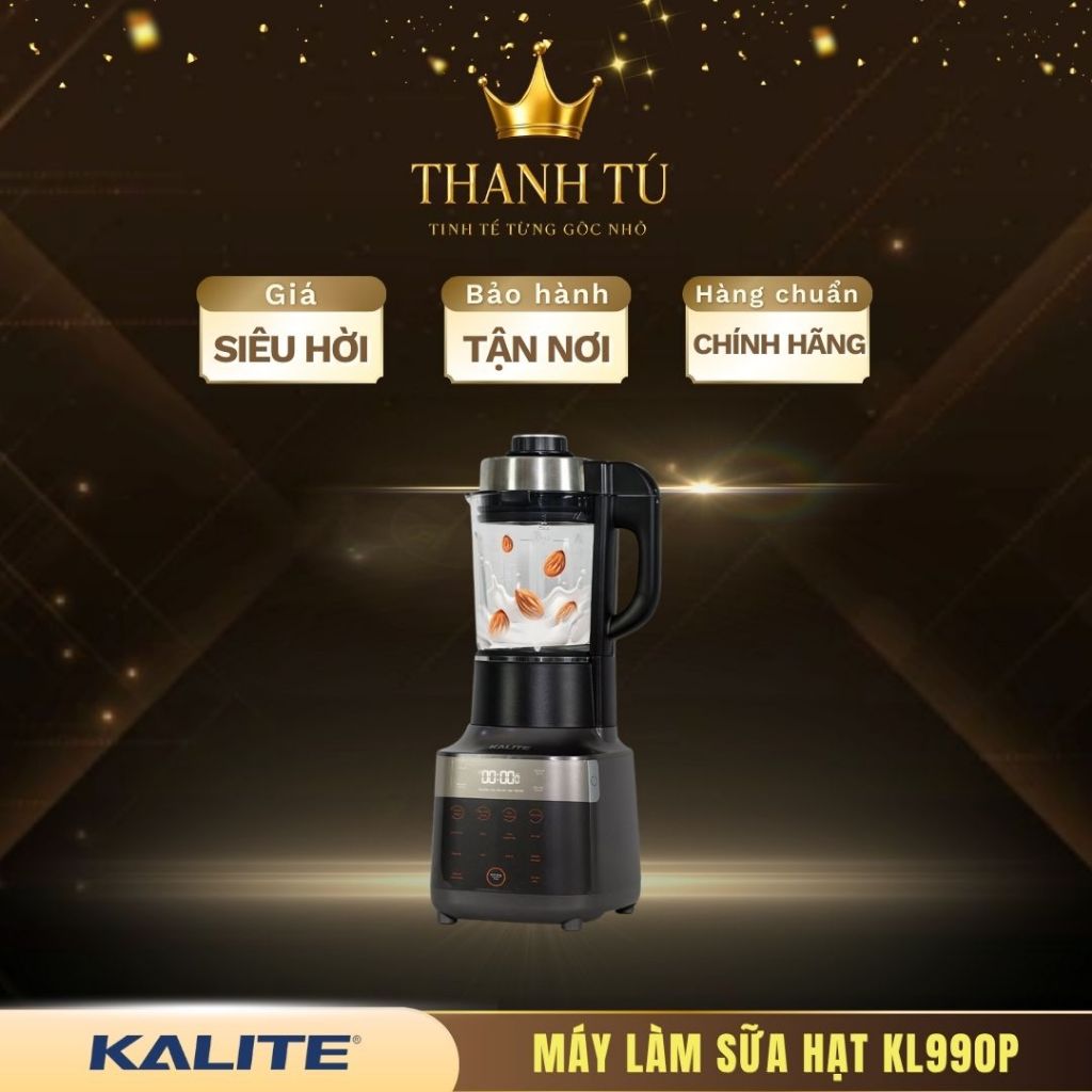 Máy Xay Nấu Sữa Hạt Kalite KL990P – Tiện Lợi, Hiện Đại Cho Căn Bếp Gia Đình
