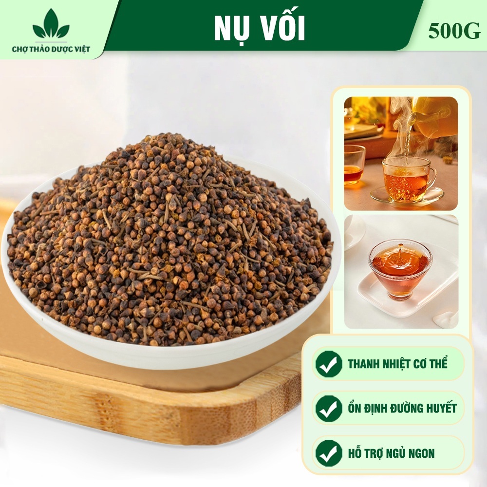 Nụ vối khô 500g, trà nụ vối nguyên nụ, không lẫn tạp chất, hỗ trợ giải nhiệt, thanh lọc cơ thể