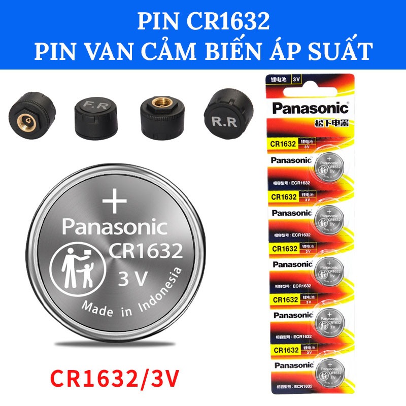 Vỉ 5 Pin CR1632 3V