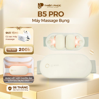  Máy massage bụng B5 Pro chườm ấm massage rung giảm đau bụng kinh thư giãn dịu nhẹ Thiên Phúc Tâm 