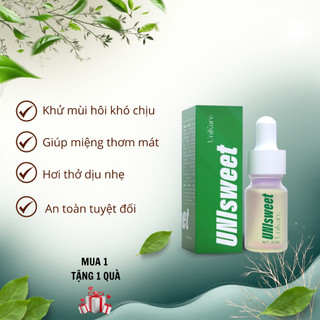 Serum Giảm Hôi Miệng UNIsweet Le'Peau CHÍNH HÃNG UniKare 10ml Cho Hơi Thở Thơm Mát  Khử Mùi Hôi Miệng Hiệu Quả
