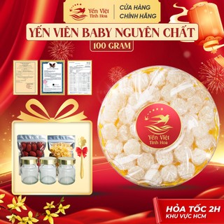 Yến Baby Tinh Chế Nguyên Chất – Bồi Bổ Sức Khỏe, Làm Đẹp, Chống Lão Hóa – Yến Việt Tinh Hoa