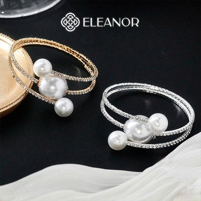 Vòng tay nữ Eleanor Accessories đính đá lắc tay nhiều vòng phụ kiện trang sức 10836