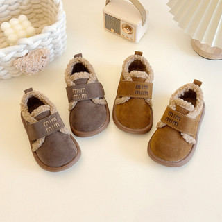  Giày Birkenshoes trẻ em giày bông lót nhung phong cách Hàn Quốc mẫu mới mùa đông cho bé 2-10 tuổi TM9198 