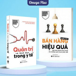 Bộ Sách: Chiến Lược Bán Hàng Hiệu Quả + Quản Trị Và Lãnh Đạo Trong Y Tế-Lẻ/Combo (Alpha Books)