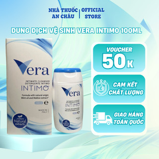 Dung Dịch Vệ Sinh Vera Intimo 100ml Dịu Nhẹ, Ngăn Mùi, Sạch Thoáng