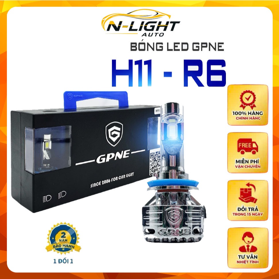 Đèn Led Tăng Sáng GPNE H11 – R6
