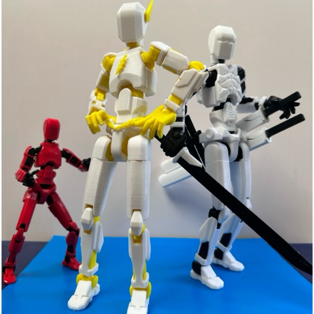 Dummy God Speed Mô hình 20cm Khớp cử động Đồ chơi Robot Siêu nhân Model kit Lắp ghép