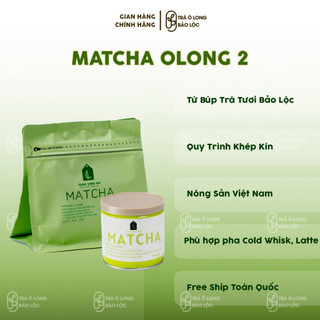Bột Trà Matcha Olong 2 - Trà Olong Bảo Lộc - Tằng Vĩnh An