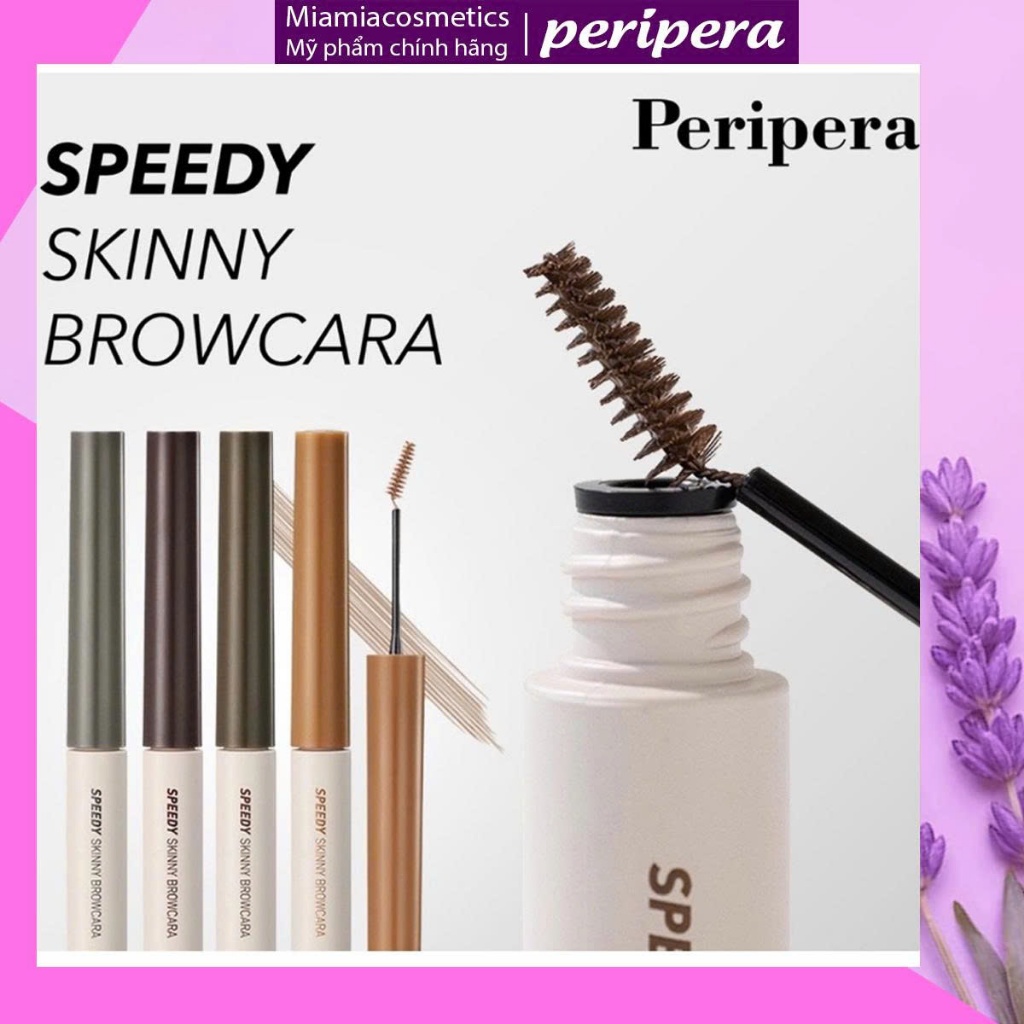  MASCARA CHÂN MÀY PERIPERA SPEEDY SKINNY BROW 3G 