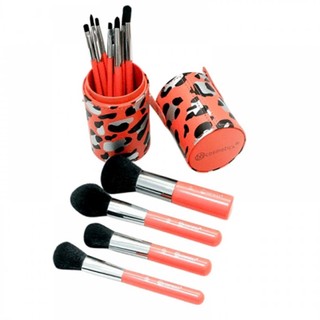 Hộp Đựng Cọ Trang Điểm BH Cosmetics Wild (màu cam đen)
