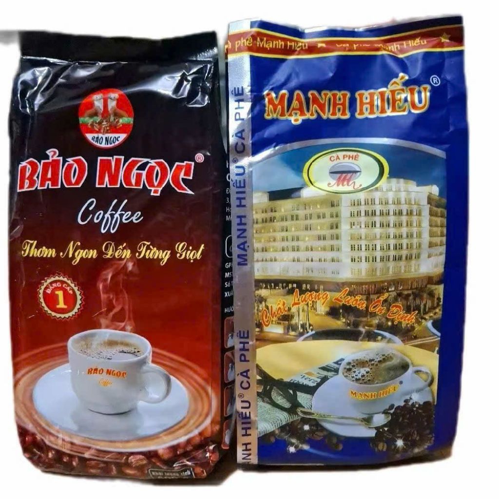combo cà phê pha phim mạnh hiếu+cafe bảo ngọc số1 mix trộn đặc biệt chuẩn gu đậm thơm sánh béo hậu t