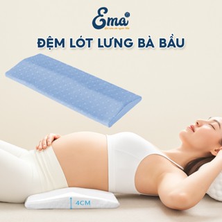 Đệm lót lưng bà bầu EMA - Giảm đau lưng, hỗ trợ mẹ bầu ngủ ngon