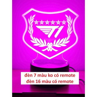  Đèn Led 3D T1 6 Sao,Light Stick T1,Đèn Ngủ T1 Decor Quà Tặng Trang Trí Bàn Học Làm Việc Sưu Tầm 