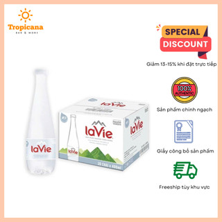 Thùng nước LAVIE Premium ( 20chai/thùng) - 400ml