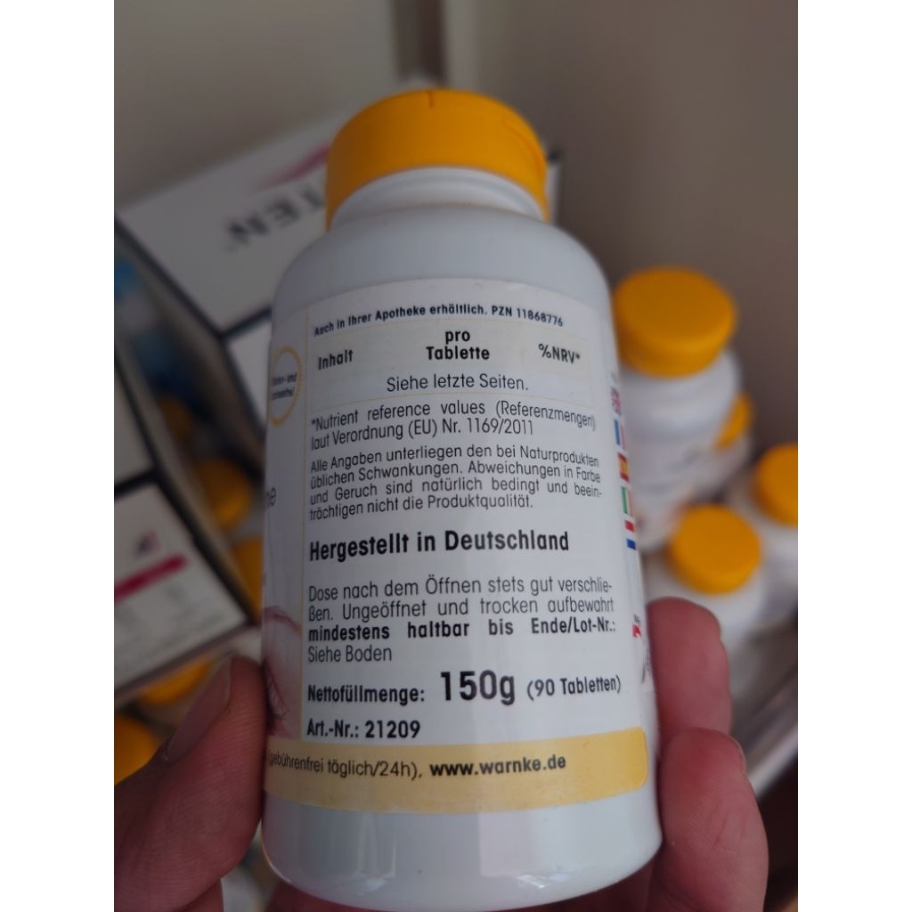 [Xả hàng 01.2027] WARNKE AUGENVITAL (ĐỨC)
