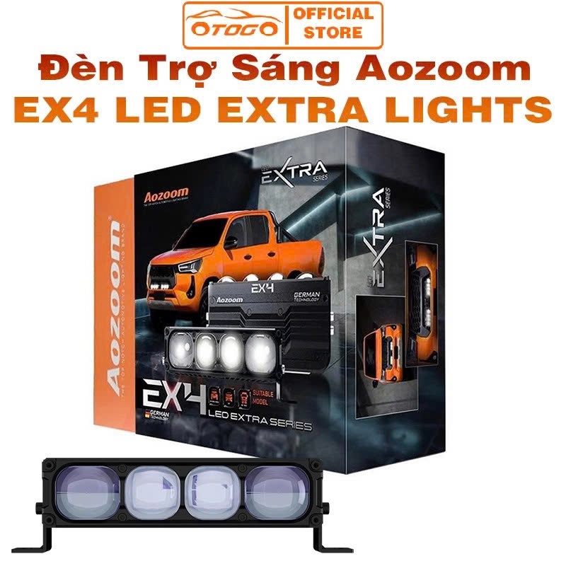 Đèn Trợ Sáng Aozoom EX4 LED EXTRA LIGHTS
