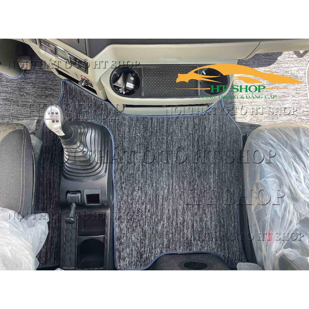 Thảm sàn cước Howo NX220, NX240, NX310, NX350, NX400, NX440 (Tải thùng, Đầu kéo, Xe ben) Sạch-Nhẹ