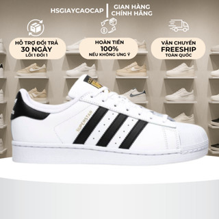 [ Best Quality ] Giày _Adidas Superstar Mũi Sò 2 Màu Full Box, Hàng Chuẩn Best Quality