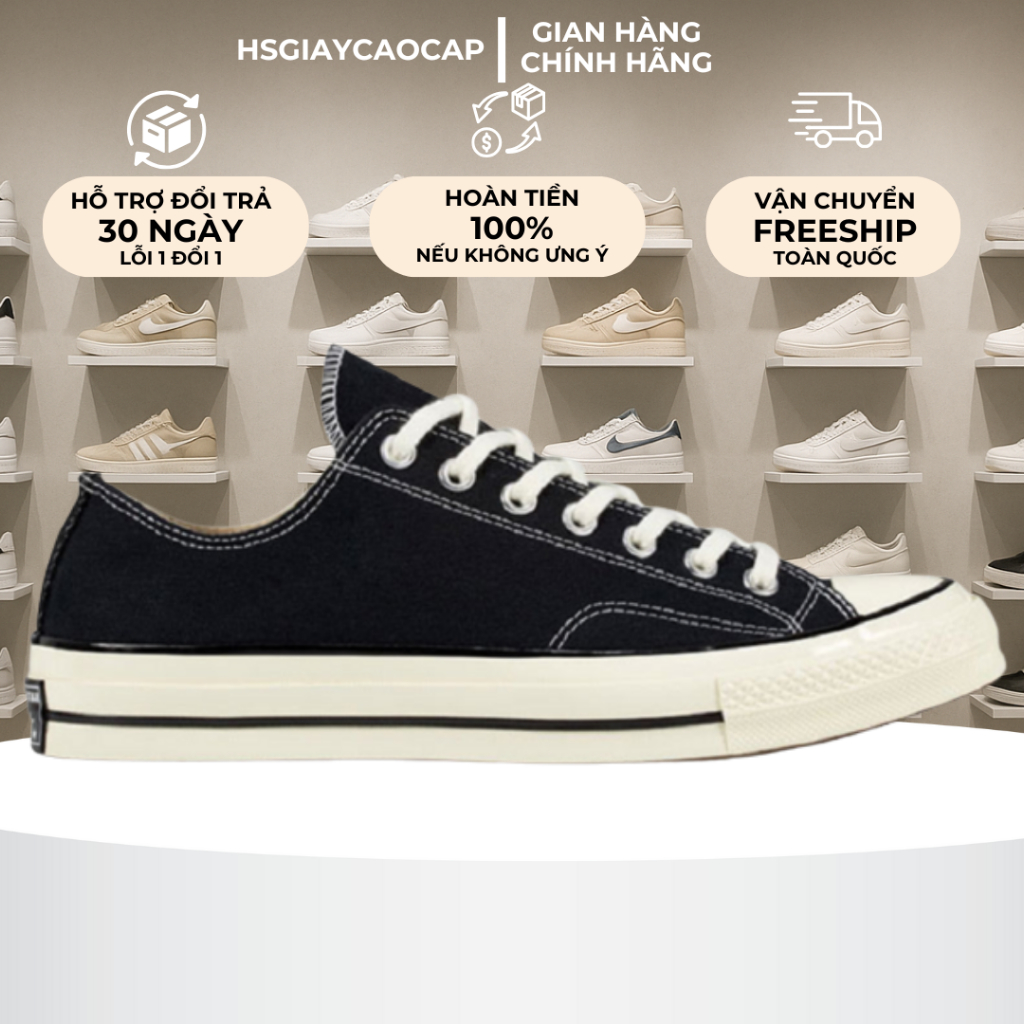 [ Best Quality ] Giày _Convers Chuck Taylor All Star 1970s Full Box, Hàng Chuẩn Best Quality