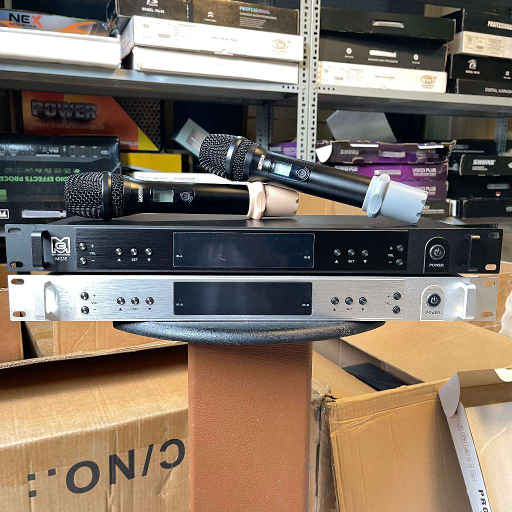 Micro Không Dây Chính Hãng Morgan Sound MG35 | Micro Gia Đình - Sự Kiện Vừa Và Nhỏ