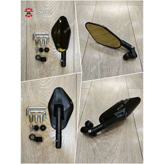  Kính Chiếu hậu Rizoma Elisse Chân Ngắn - Mặt Kính Chống Chói - Thân Kính Nhôm CNC - Kính Elip 