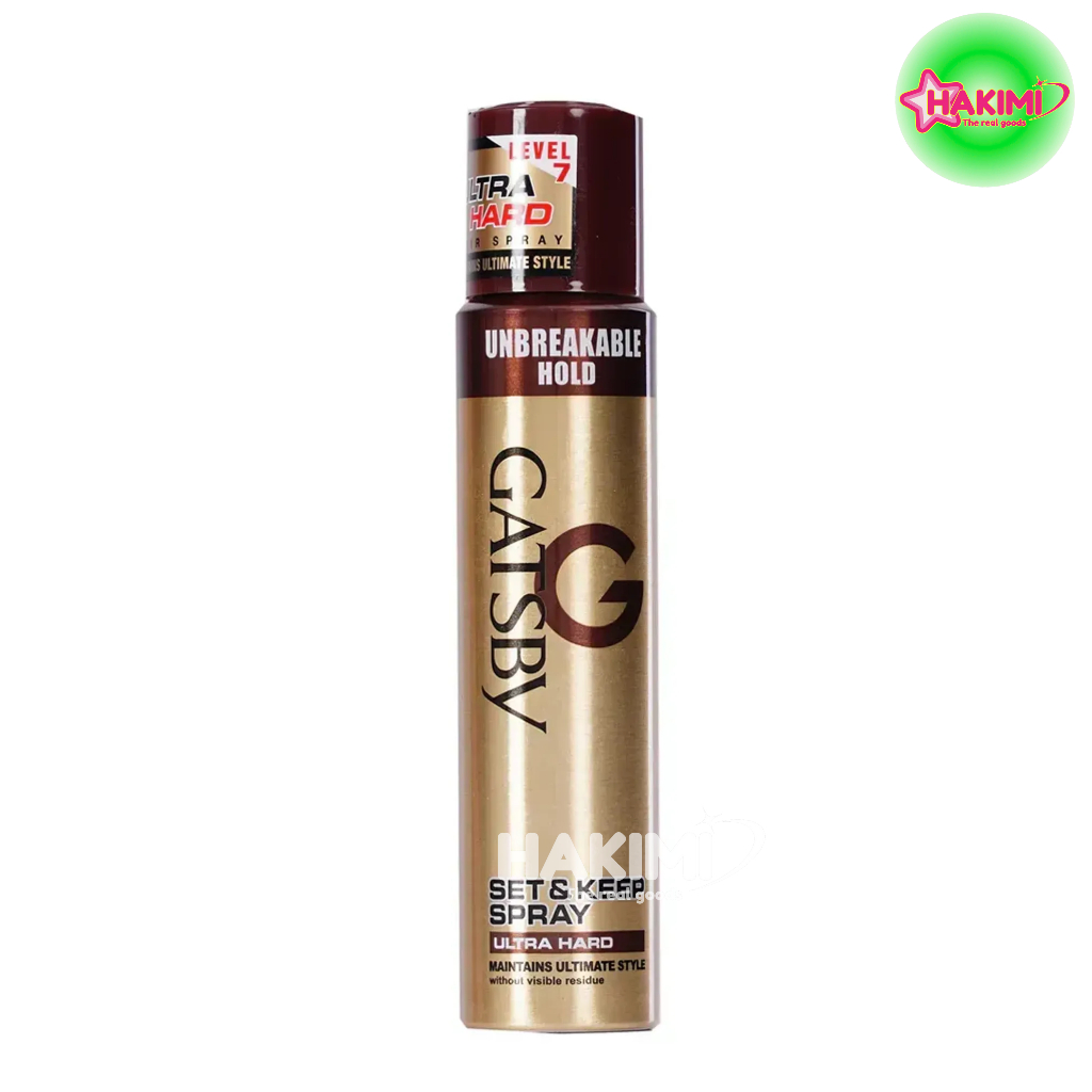 Keo Xịt Tóc Siêu Cứng GATSBY - Set & Keep Spray Ultra Hard 250ml