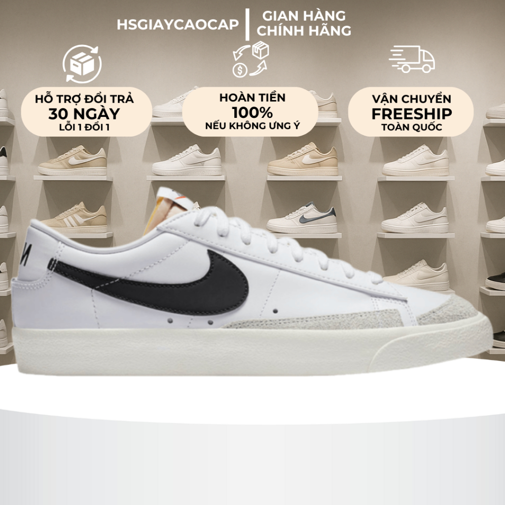 [ Best Quality ] Giày Blazer Mid 77 Vintage Full Box, Hàng Chuẩn Best Quality