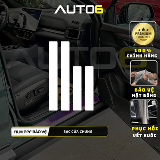 NISSAN KICKS - Film PPF dán BẬC CỬA ô tô -AUTO6- trong suốt, chống xước và phục hồi các vết xước (Chung)