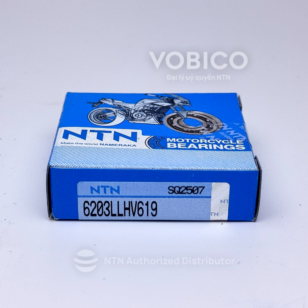 [GIÁ 1 CÁI] Bạc đạn xe máy NTN XM 6203LLHV619 chính hãng 17x40x12mm - VOBICO - Đại lý uỷ quyền NTN c