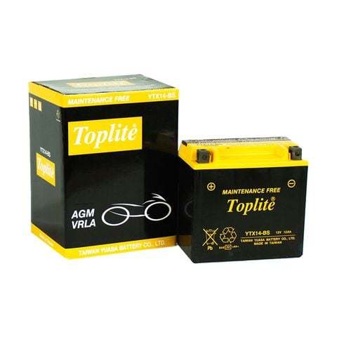 BÌNH ACQUI YUASA TOPLITE YTX16 – BS (12V – 14AH)