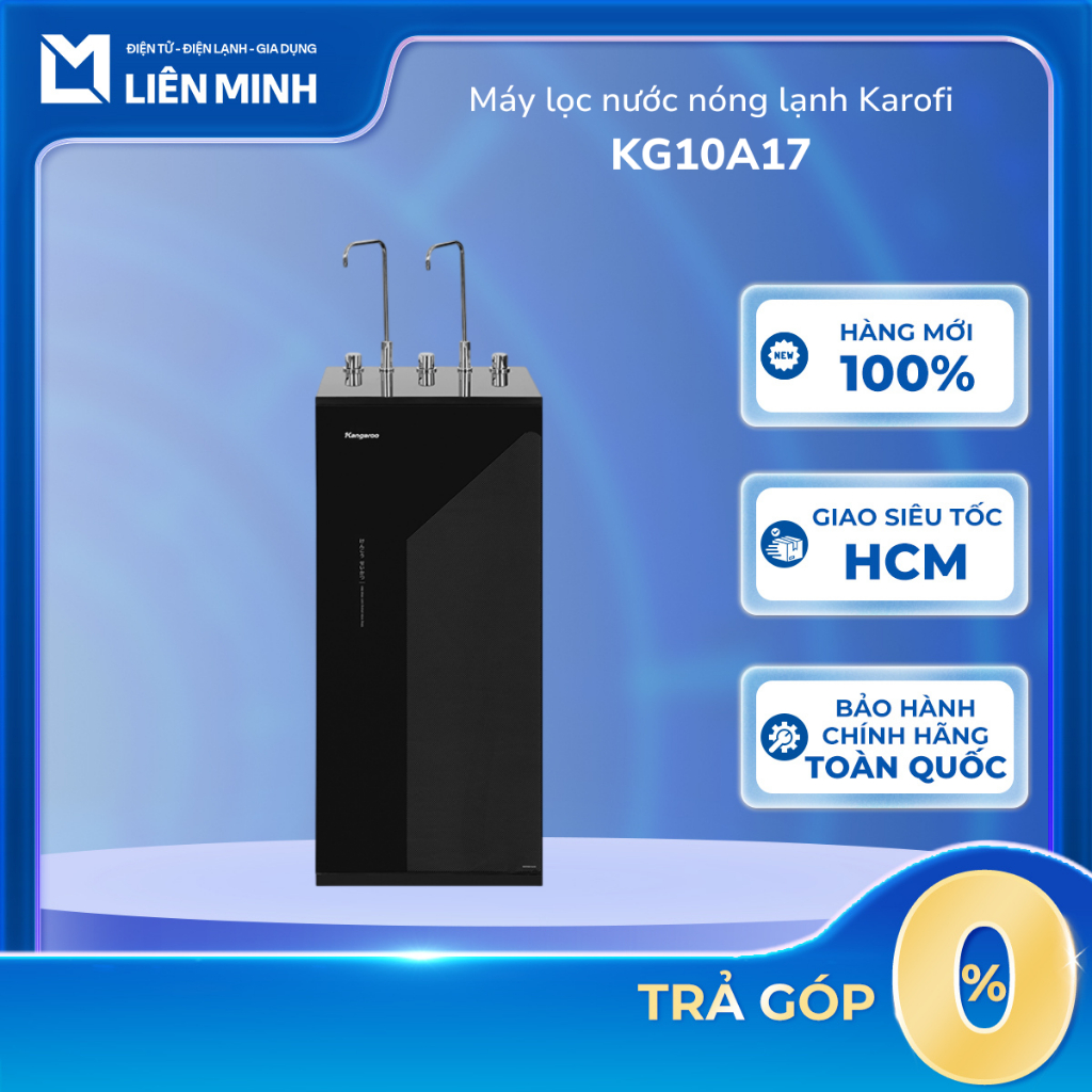KG10A17 - Máy Lọc Nước RO Nóng Nguội Lạnh Kangaroo KG10A17 10 Lõi - Bảo Hành Chính Hãng [GIÁ MÁY]