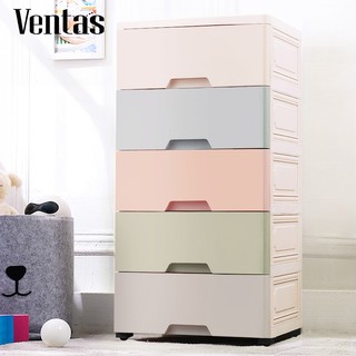  VENTAS Tủ đựng đồ dạng ngăn kéo làm bằng chất liệu PP cao cấp dễ lắp đặt Thích hợp cho phòng ngủ và phòng khách 