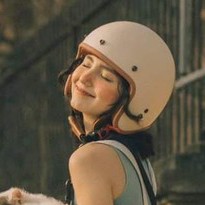 Mũ Bảo Hiểm 3/4 Unisex Retro Lót Màu (Nhiều Màu)