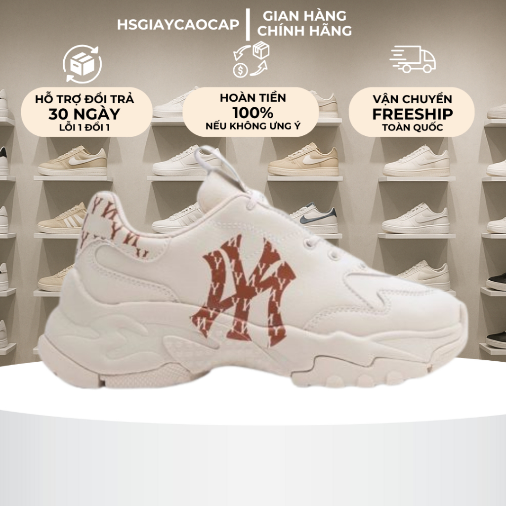 [ Best Quality ] Giày_MLB Chunky Bigball Classic Monogram Full Box, Hàng Chuẩn Best Quality