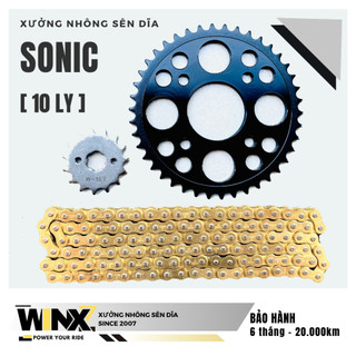 NHÔNG SÊN DĨA SONIC VÀNG
