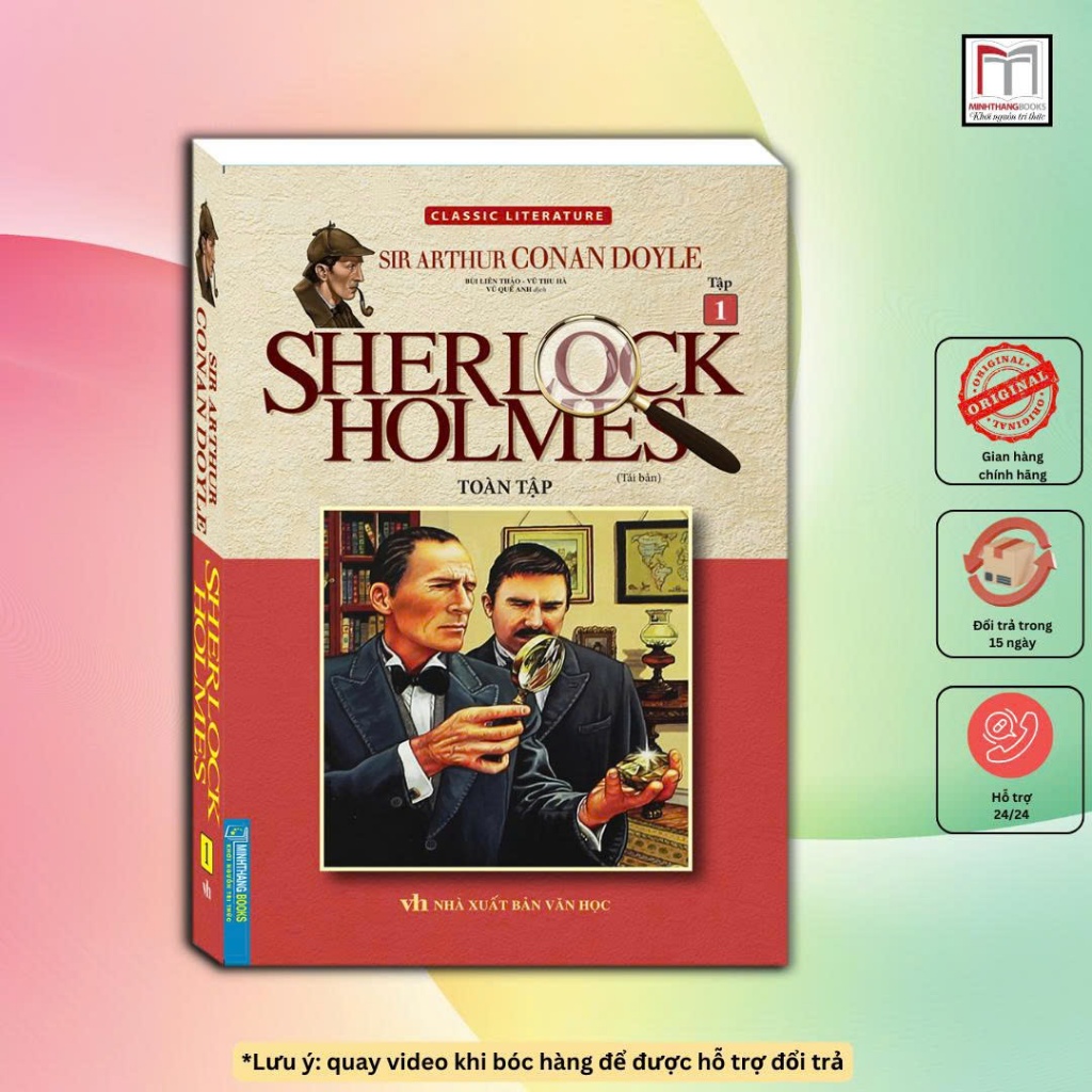 Sách – Sherlock Holmes Toàn Tập Tập 1 – Bìa mềm – Sir Arthur Conan Doyle