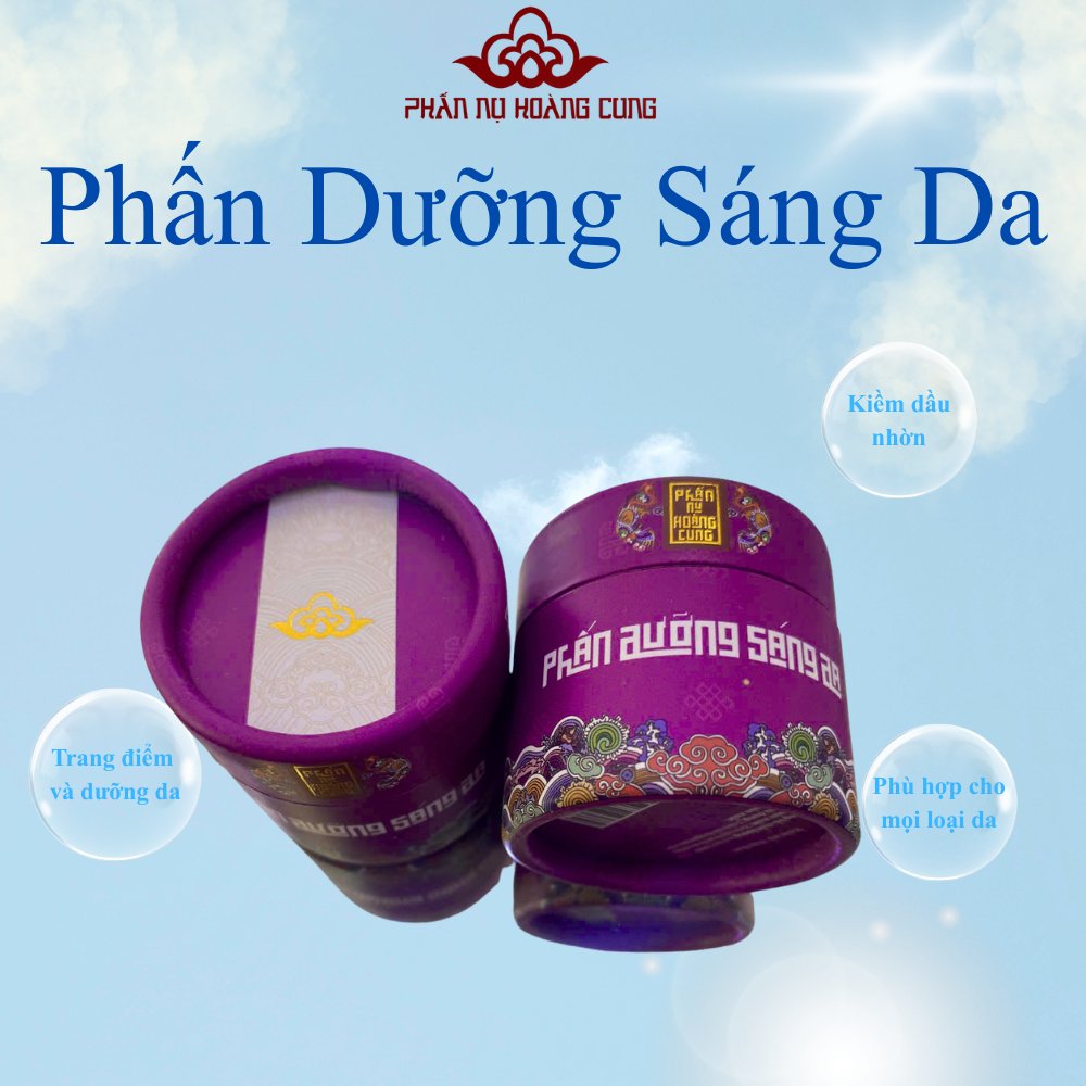 [FS] Phấn Trang Điểm Dưỡng Sáng Da Phấn Nụ Hoàng Cung Trọng Lượng 25g