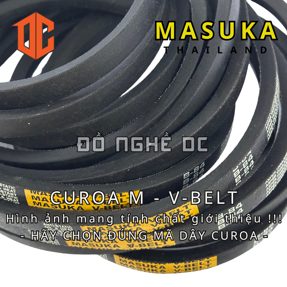 Sợi curoa bản trơn MSK - Thailand M23 M38 M64 M52 M43 M56 M56 M94 M68 M26 M93 M40 M77 M48 M71 M30 M4