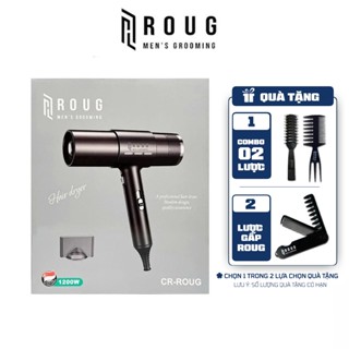  Máy sấy tóc Roug Men's Grooming 1200w ion âm cao cấp chính hãng dành cho nam nữ gia đình 