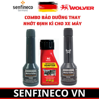 Combo bảo dưỡng định kì cho xe máy Senfineco/Wolver - Senfineco 9926 - Senfineco 9928 - Súc Wolver
