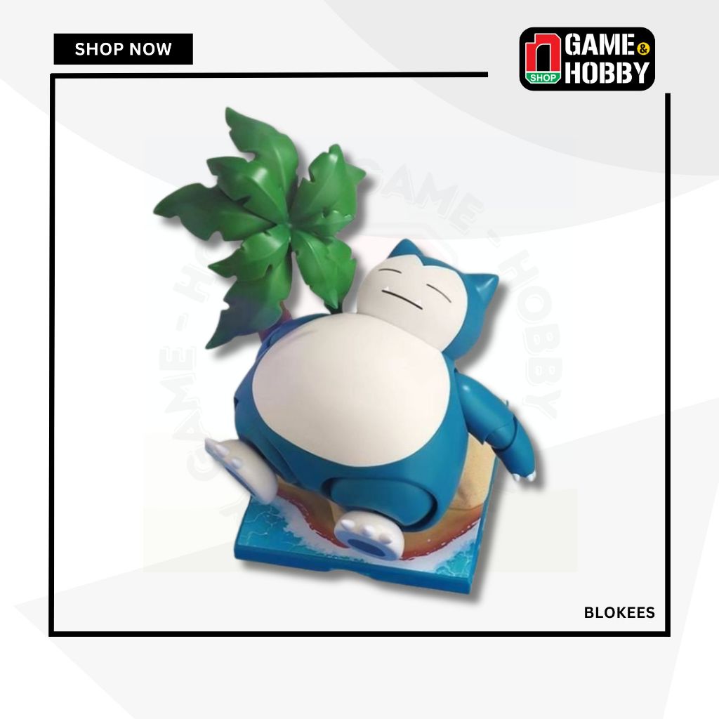 Blokees Pokemon Classic Ver L Snorlax - Sản phẩm chính hãng Blokees