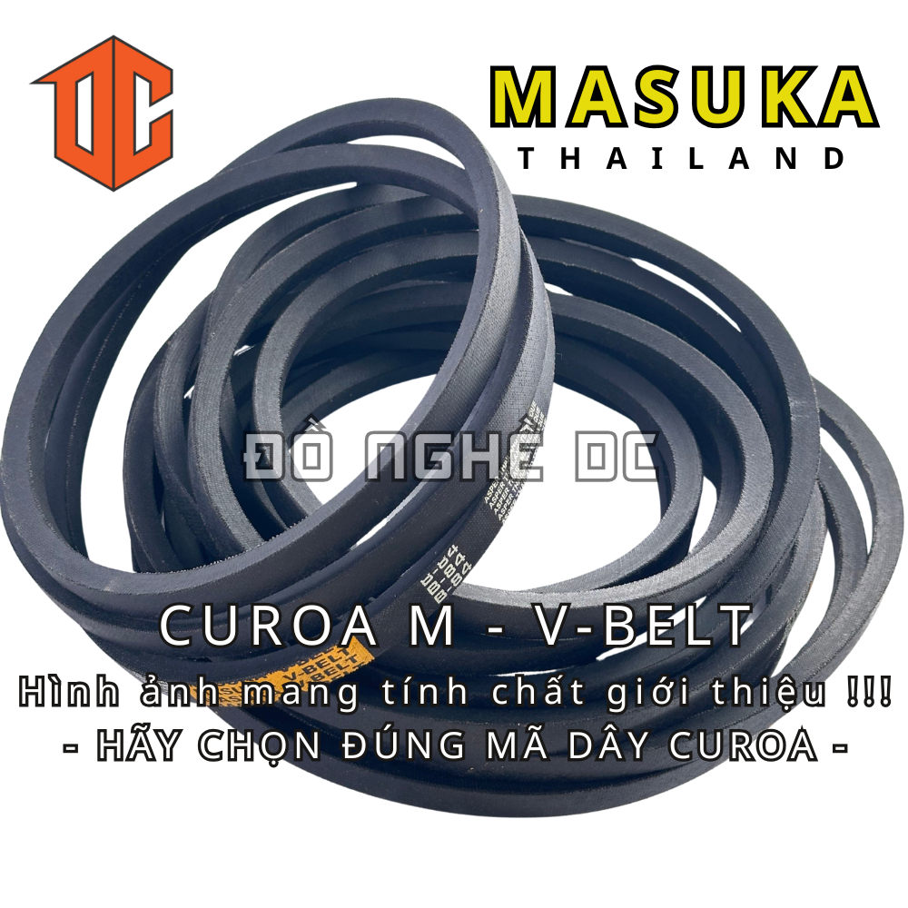 Dây curoa thường MASUKA M63 M35 M63 M98 M88 M79 M61 M55 M86 M99 M29 M27 M67 M35 M54 M55 M42 M56 M94 