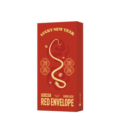 HÀNG TẶNG KHÔNG BÁN POP MART New Year Red Envelope International Version Bao Lì Xì (Xin Đừng Đặt Hàng)