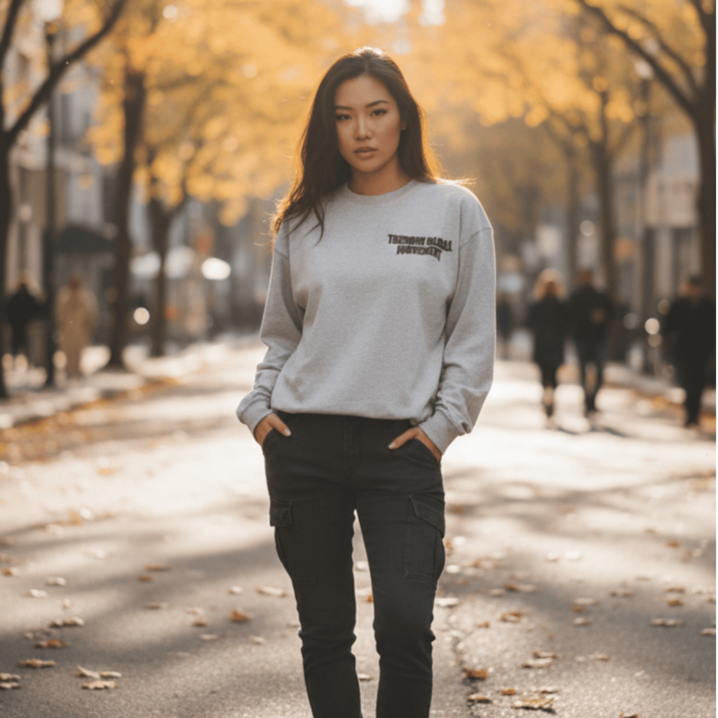 Áo Thun Tay Dài Long Sleeve Boxy THEROW 250gsm Unisex Form Rộng, Chất Cotton Dày Mịn Cổ Tròn Basic Nam Nữ | BigBuy360 - bigbuy360.vn
