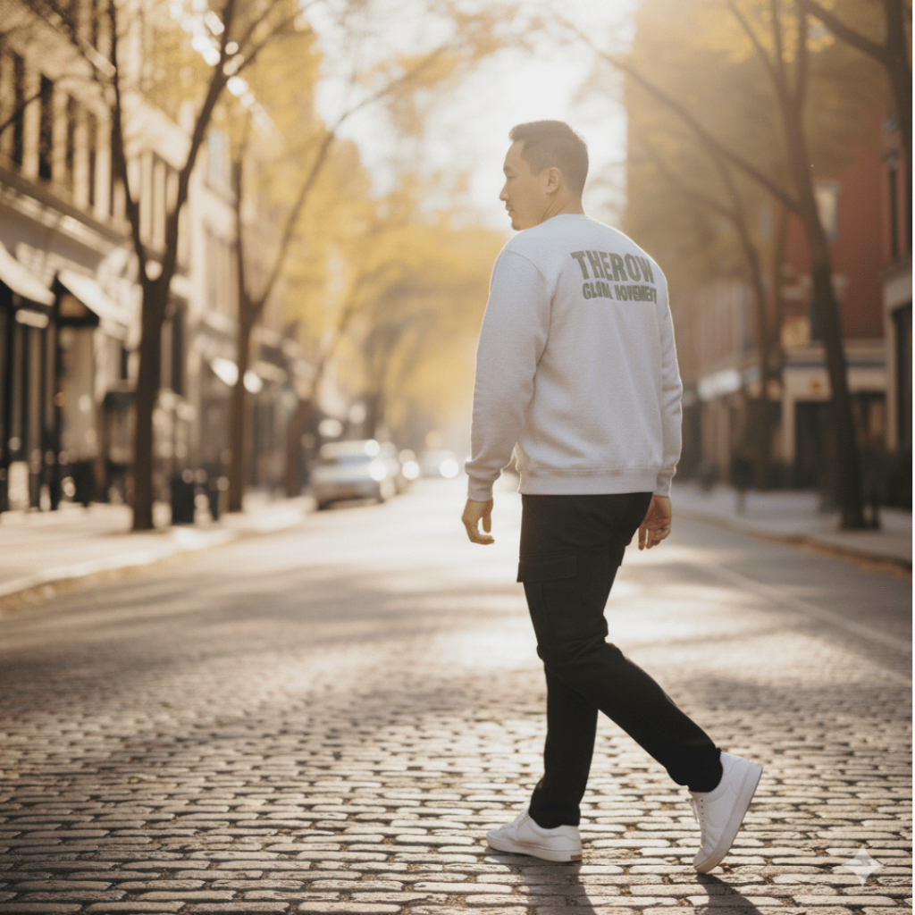 Áo Thun Tay Dài Long Sleeve Boxy THEROW 250gsm Unisex Form Rộng, Chất Cotton Dày Mịn Cổ Tròn Basic Nam Nữ | BigBuy360 - bigbuy360.vn